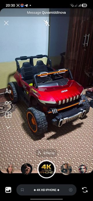 O'yinchoq jeep mashina