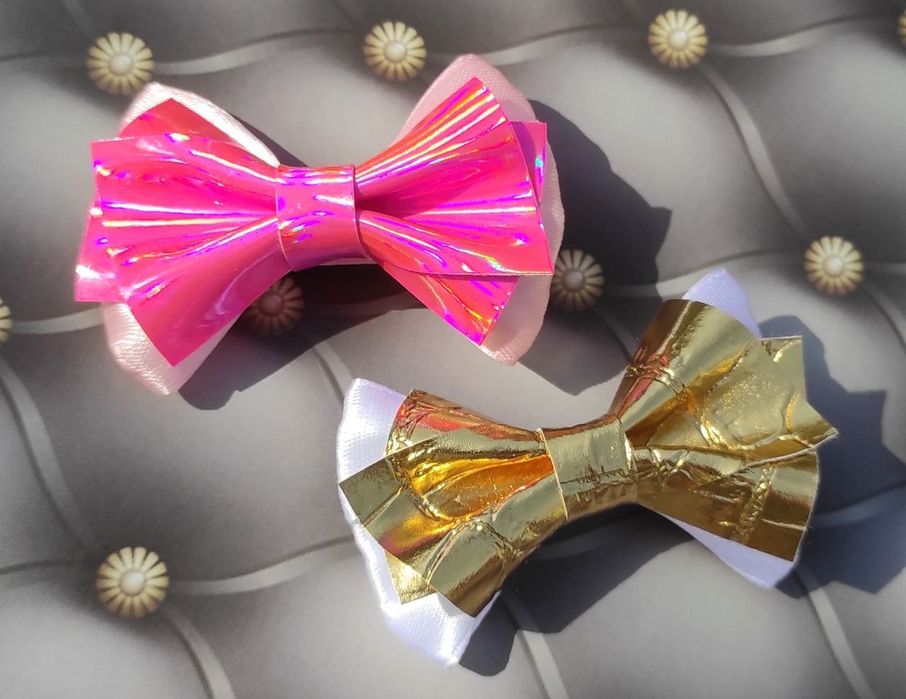 Бантики  резинке для волос