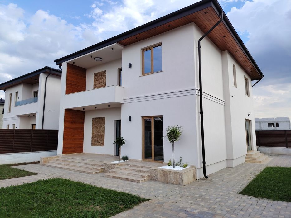 Vila Dobroiesti, 5 camere, 3 bai, Cartier Rezidențial, strada Asfaltata