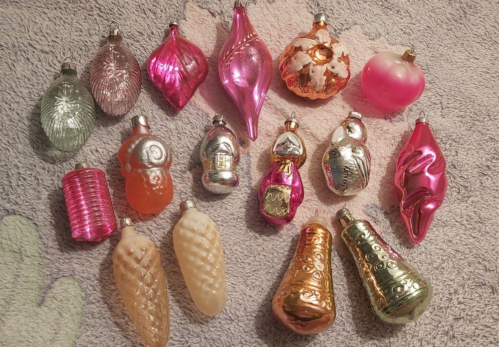 Советские елочные игрушки