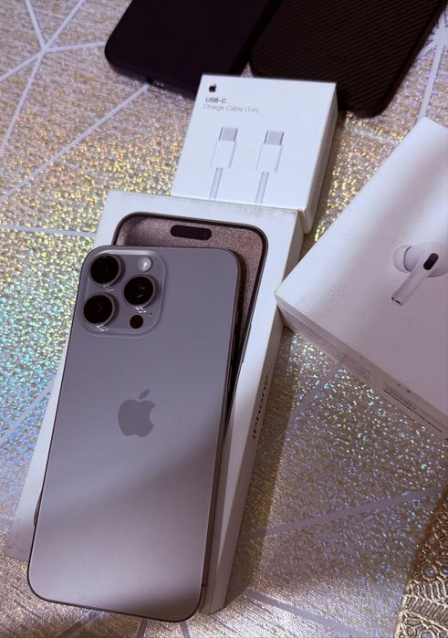 iphone 15 pro max 256gb natural titanium