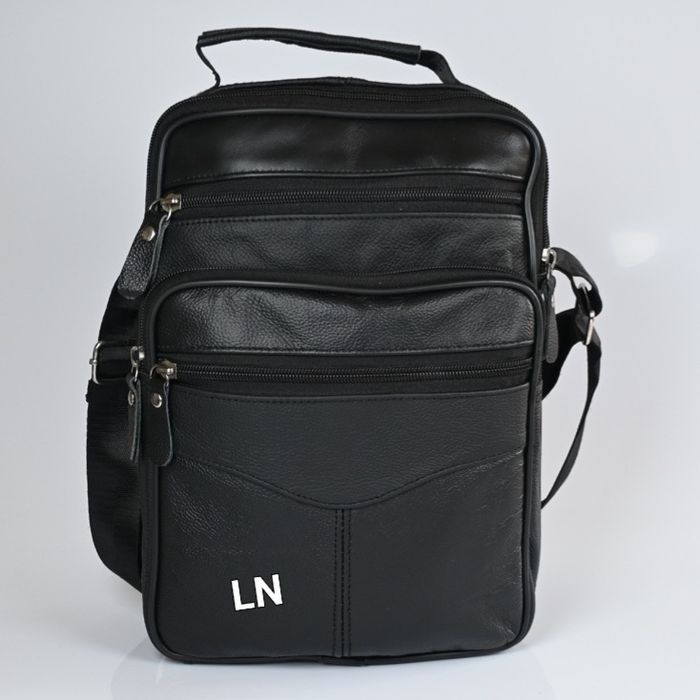 Мъжка чанта от естествена кожа