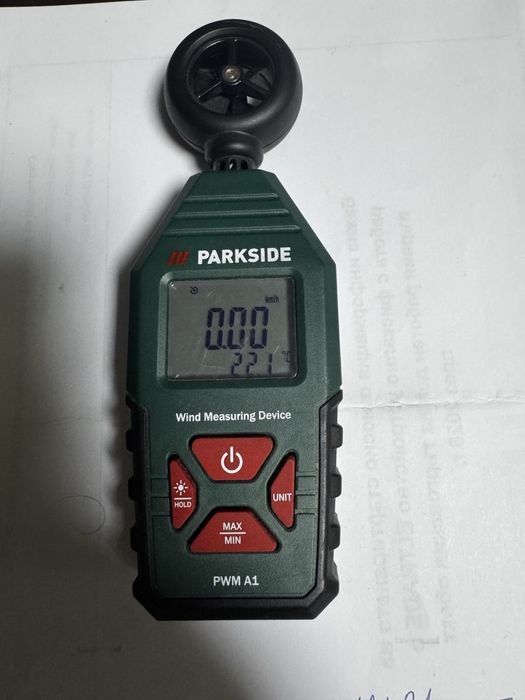 Продавам Анемометър Parkside