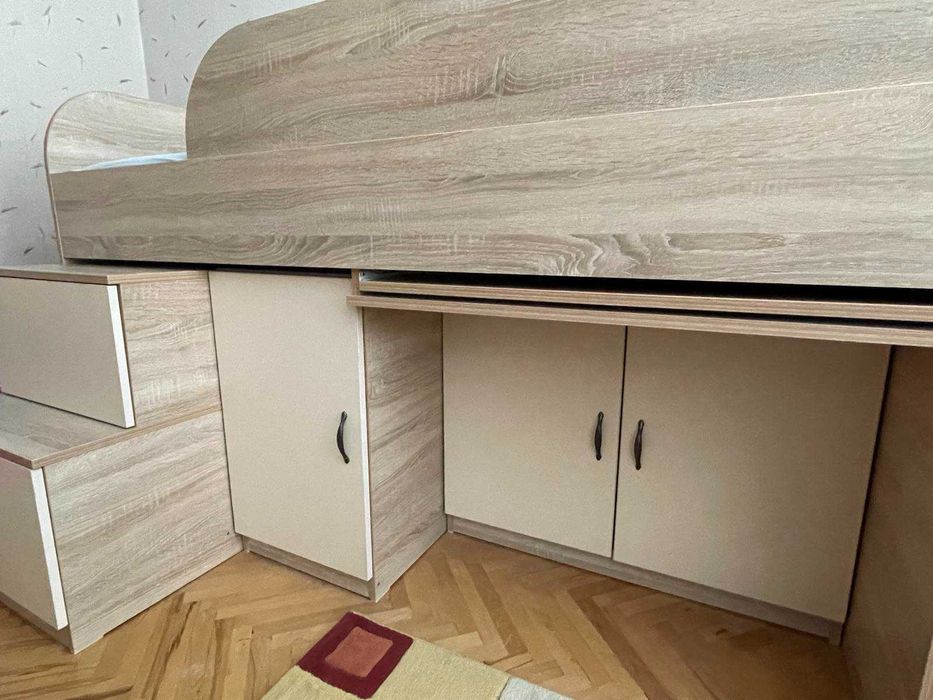 Детско легло, цвят Сонома