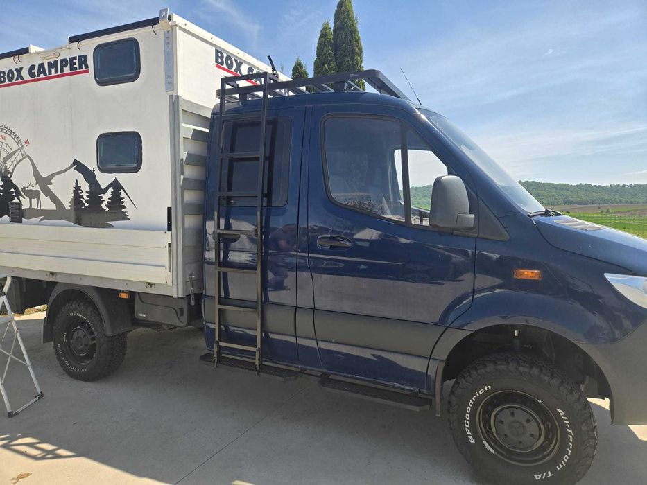 Pick-up BoxCamper demontabil pentru orice tip de camioneta/platforma auto