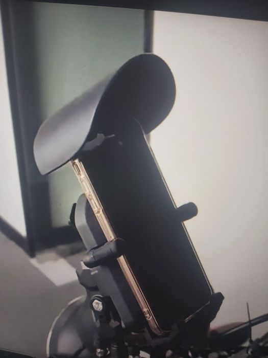 Suport telefon cu încărcare wireless pentru motocicletă  15W Motowolf