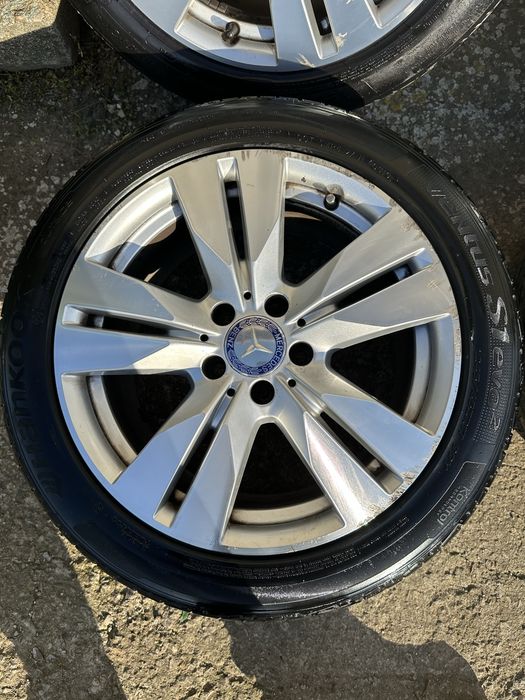 Джанти 17” 8.5J с гуми Michelin + Hankook (5x112 Mercedes)