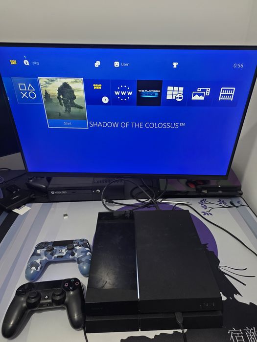 PlayStation 4 с два джойстика