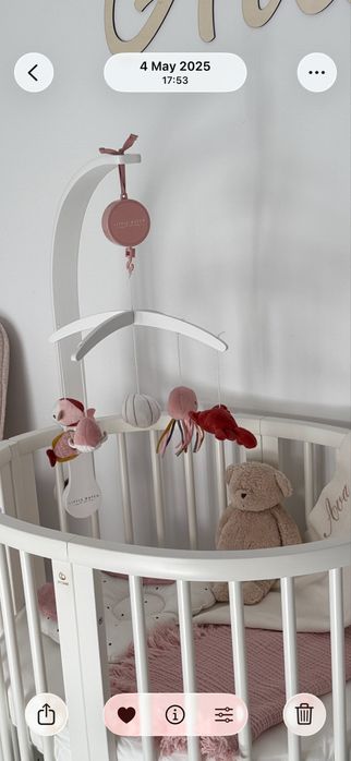 Little Dutch carusel Pink Ocean