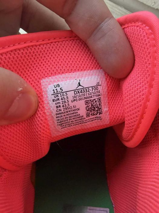 Air Jordan 1 Mid SE Chutney / Celestial Gold / Lucky Green МЪЖКИ размер 45.5