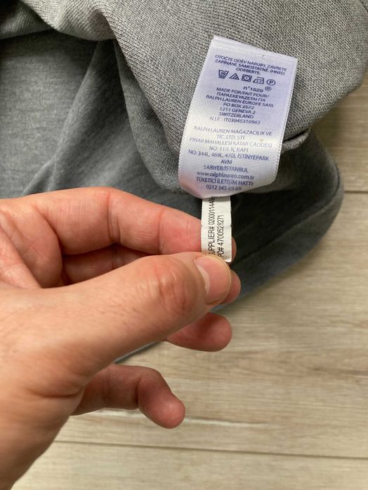 POLO By Ralph Lauren CUSTOM FIT t shirt мъжка поло тениска размер L