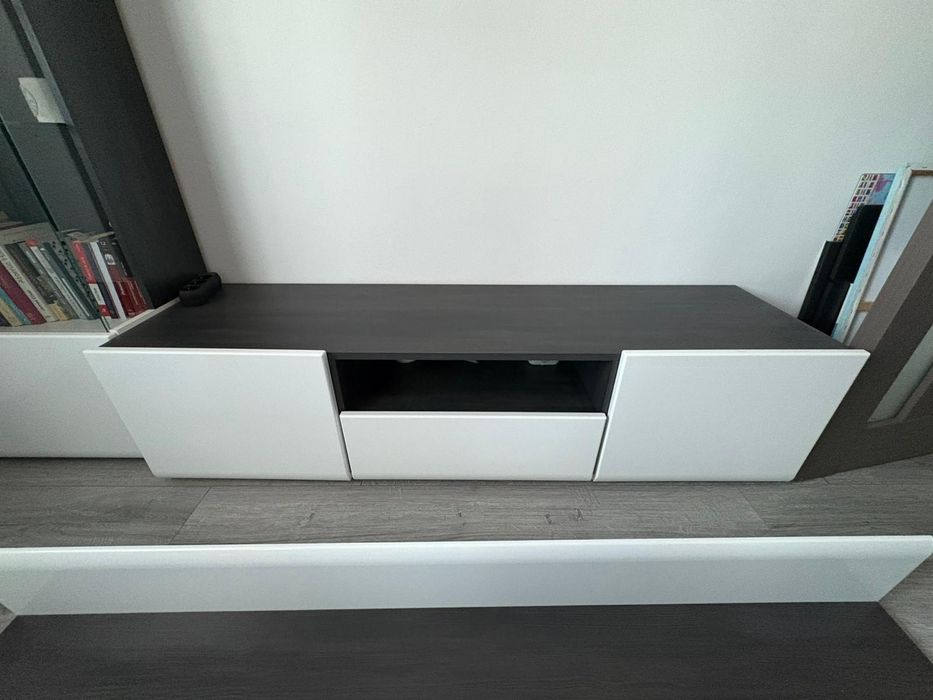 Set mobilier living alb