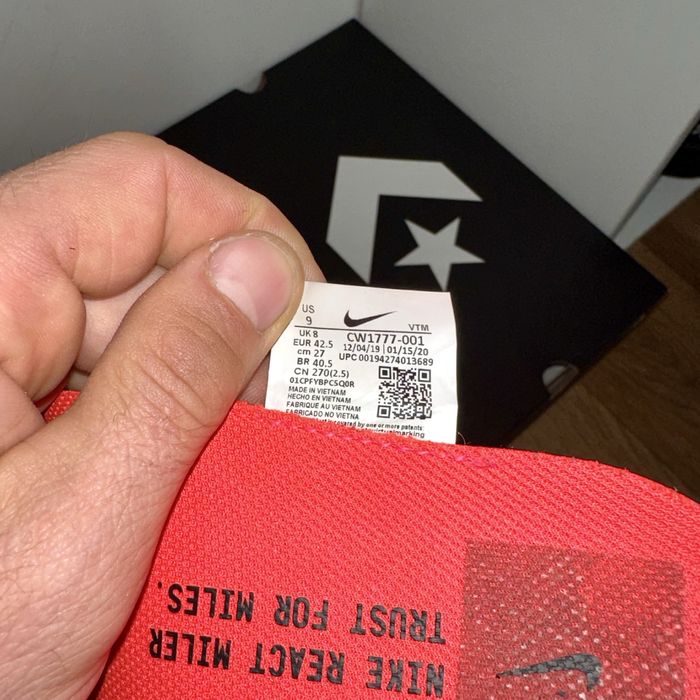 Nike react беговые кроссовки nike adidas