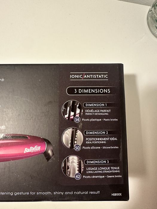 Vand perie par Babyliss 3D -stare foarte buna