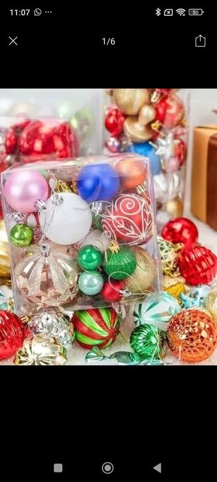 Новогодние игрушки на елку