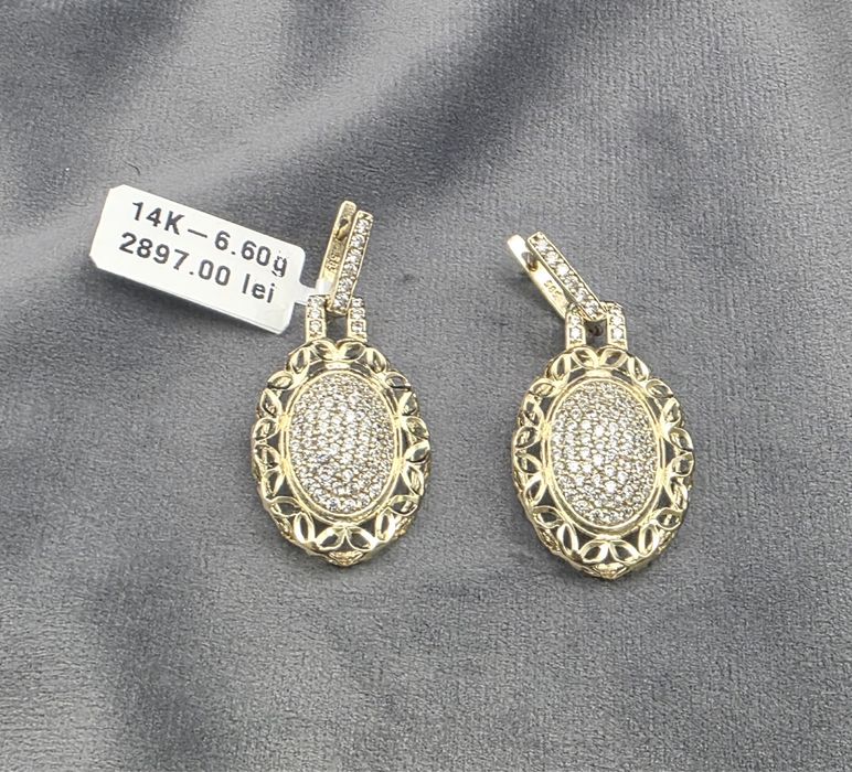 Cercei Aur 14K 6.60gr