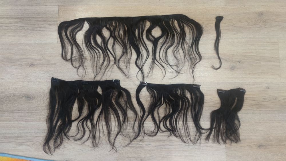 Естествена чуплива коса