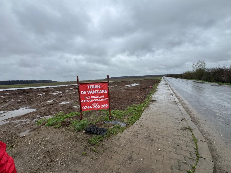 Teren de vanzare zona infustriala Dragomiresti-Deal cu PUZ FINALIZAT