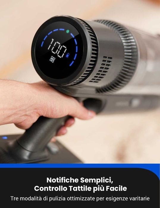 Вертикална прахосмукачка с моп за мокро почистване Proscenic P11