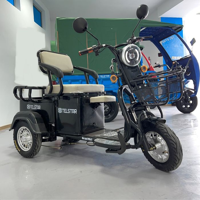 Електрическа триколка TS-750++ CARGO нов модел 2025
