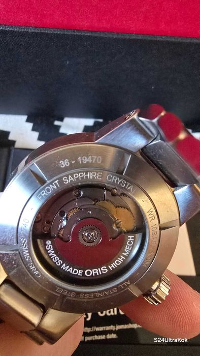 Ceas Oris Wiliams Engine,Date