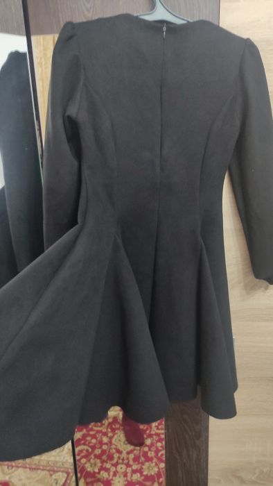 Платье чёрное спандекс