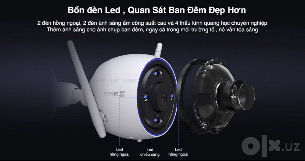 Ezviz H3 5MP Wifi Smart kamera