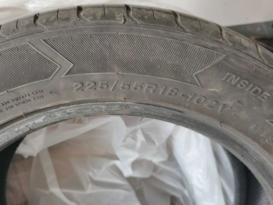 Шины летние 225/55/18