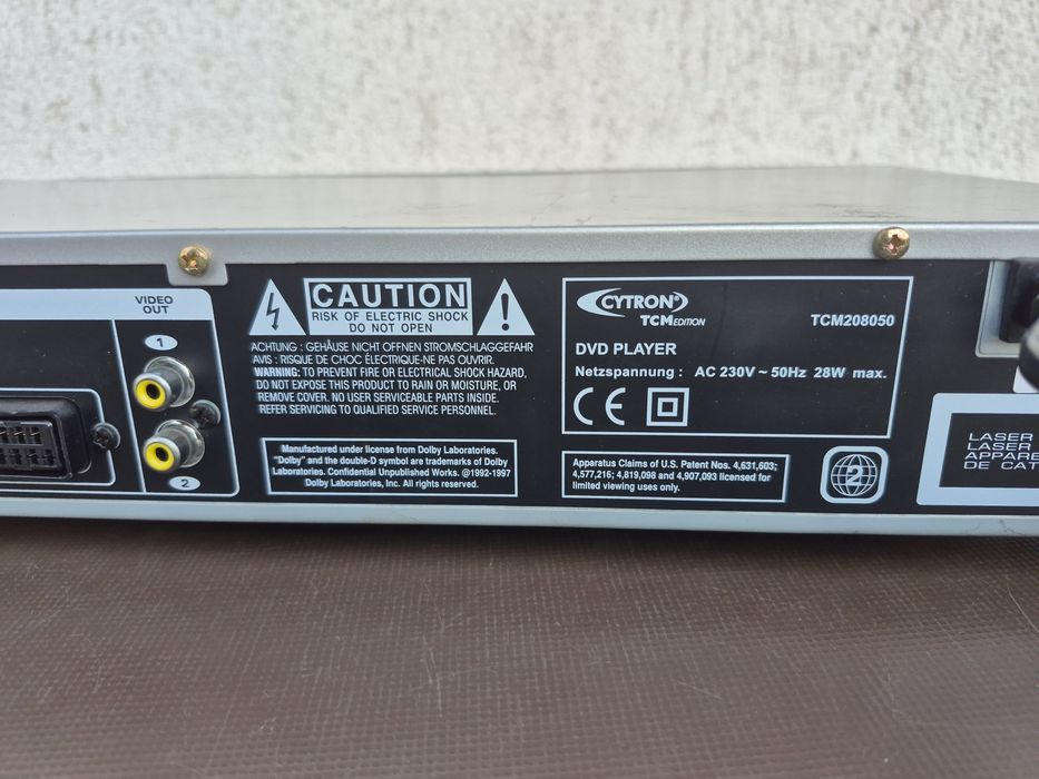 Vand DVD marca CYTRON,model TCM-208050, made in Hungary