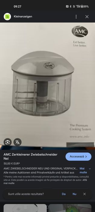 Blender cu lama de oțel inoxidabil