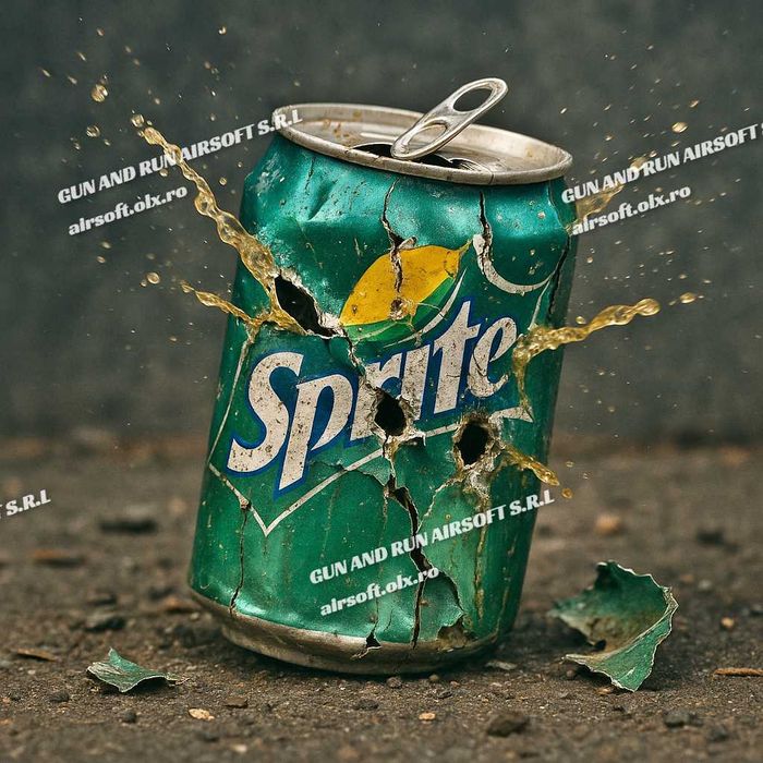 20 JOULI+!! Pistol ~Cu Bile De Cauciuc~ (Glock Gen.5) Co2 ~ Modificat