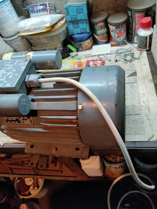 Качество от едно време - Български Монофазен Ел. Двигател