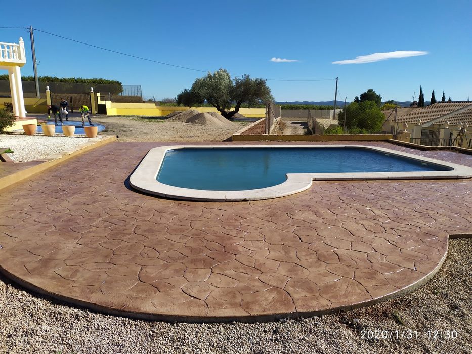 Beton Amprentat/Vertical