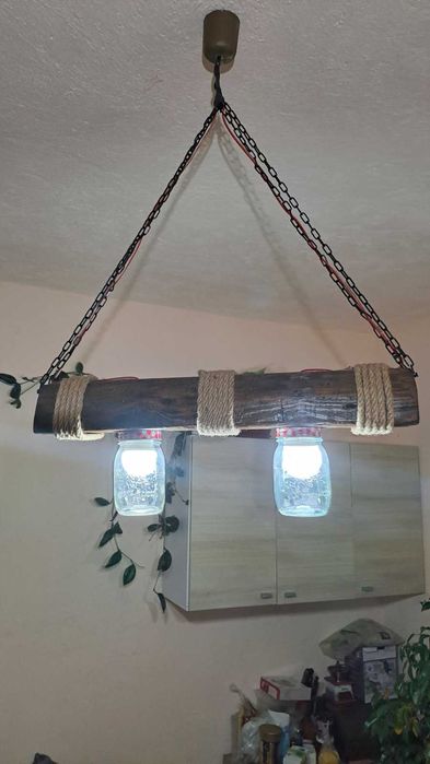 Ръчно изработени полилей от естествени материали