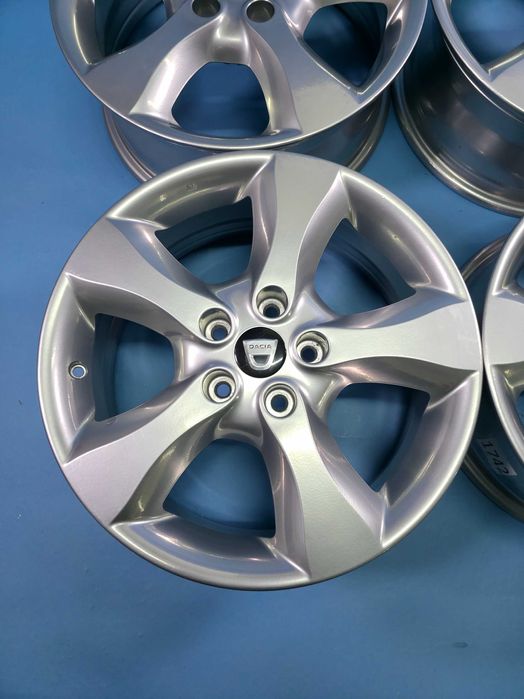 Jante Aliaj 5x114.3 17'' - OEM Dacia Duster - 6.5J ET 40 Silver Chrome