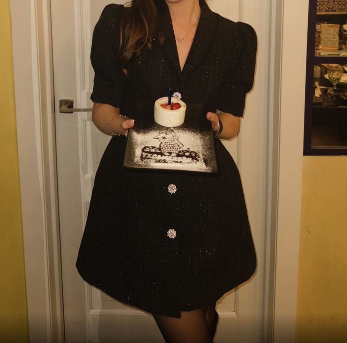 г. Алматы твид платье