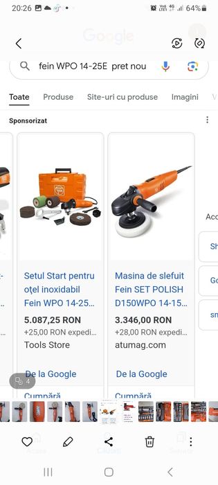 Slefuitor FEIN. WPO  14-25 E că și nou