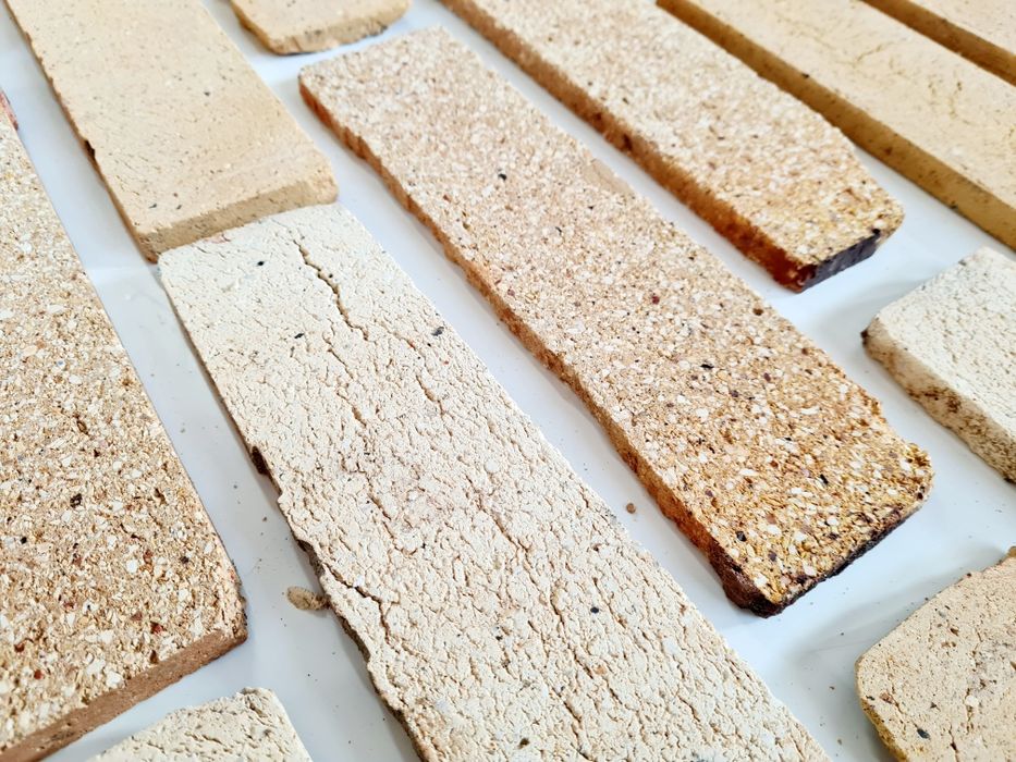 Caramida samota recuperata feliata