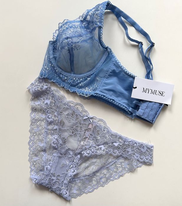 Дантелен секси сет бельо Victoria secret & mymuse bra , la senza