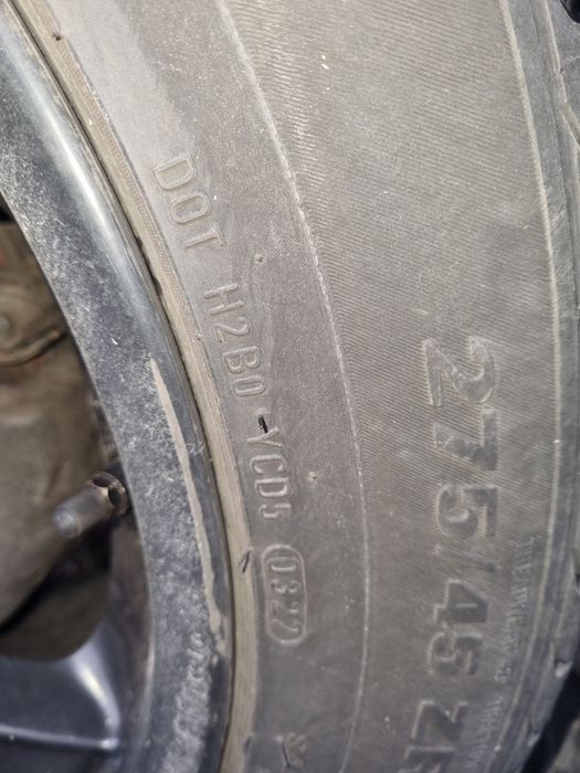 20 цола джанти от нисан Мурано с летни гуми на един сезин