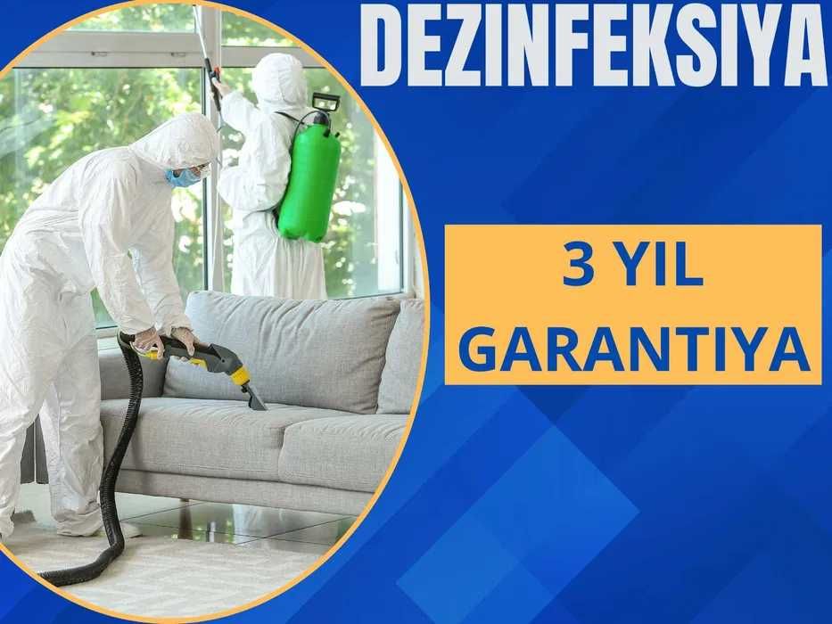 Клоп, таракан, блох, klapa, tarakan, ilon. Dezinfeksiya Дезинфекция