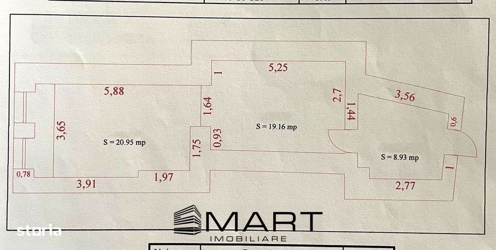 Spatiu comercial 50mp zona Orasul de Jos Sibiu