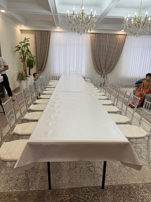 Аренда столов и стульев