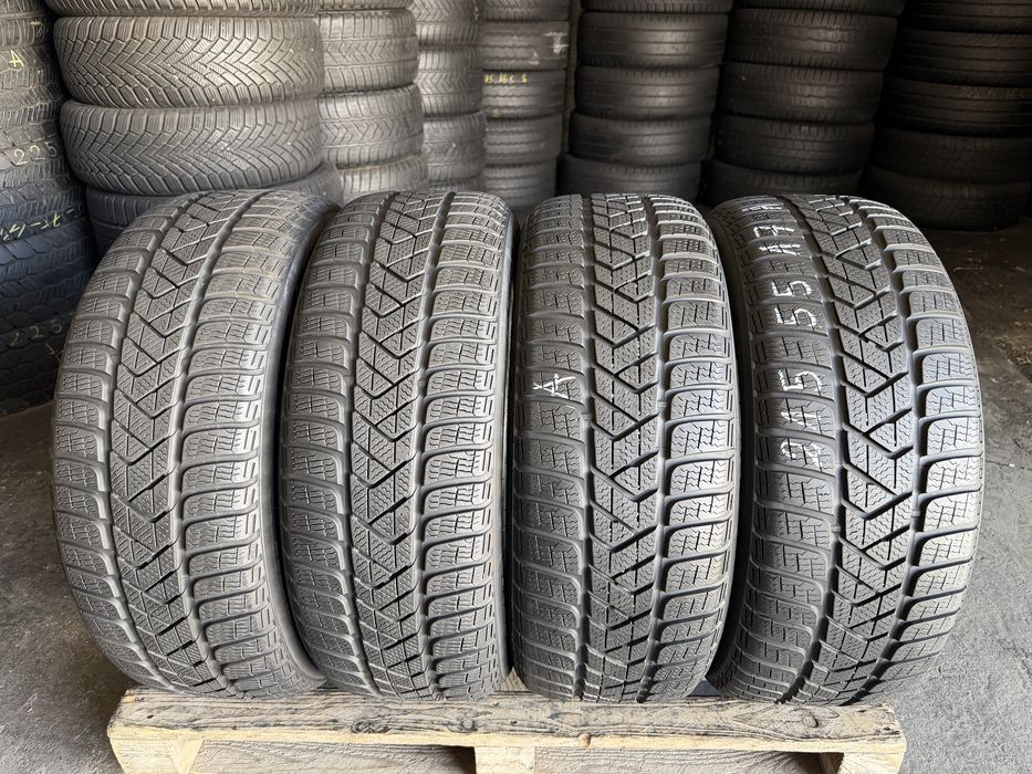 4 anvelope iarna 215/55/17 , Pirelli , 6.7 mm , DOT 2023 !
