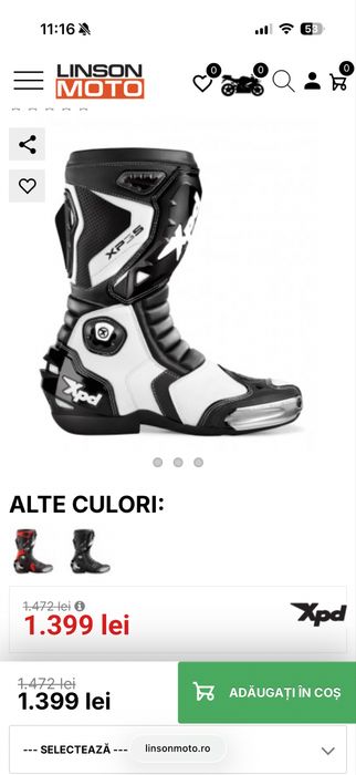 Cizme moto xpd xp3-S