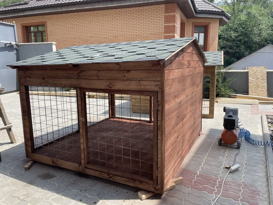 Продам вольер с будкой