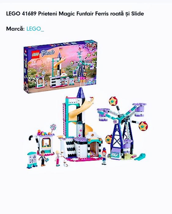 Lego friends magic funfair