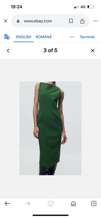 Vand rochie zara midi S