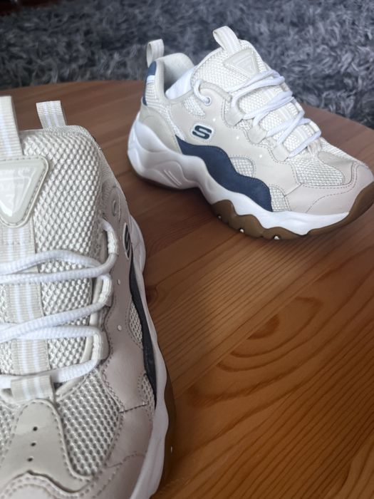 Кроссовки кожаные