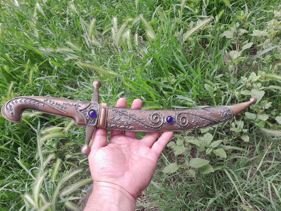 Кавказка кама кинжал 36 и 50см и една с Сребърна кания